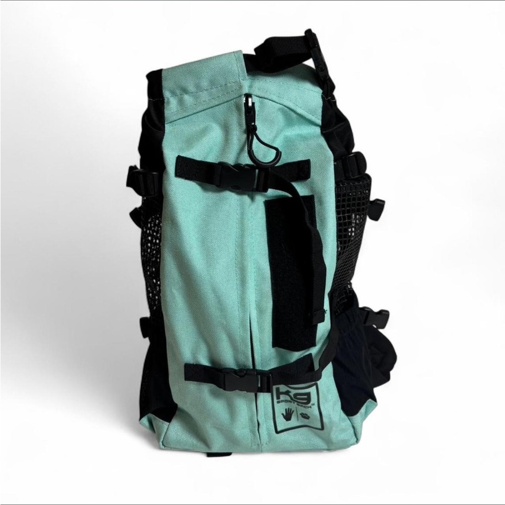 K9 Sport Sack Plus 2 Small Mint Dog Carrier Backpack 10"L X 9"W X 17"H - Picture 6 of 15